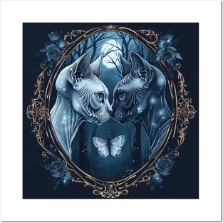 Sphynx lovers Posters and Art